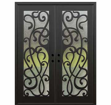 double entry iron doors wrought iron kansas