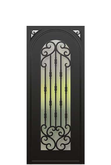 single entry iron doors Wichita Kansas